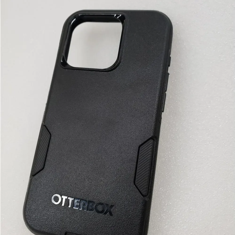 OtterBox Commuter Series Case for iPhone 15 Pro - Black Protective Cover